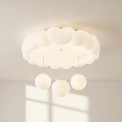 Plafonnier Nuage Enfant LED - Bulle Céleste