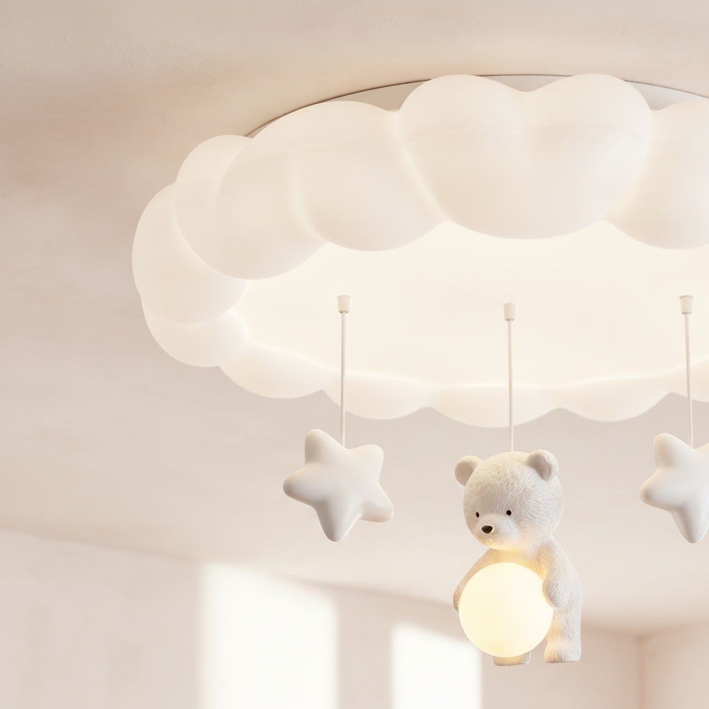 Plafonnier Nuage Enfant LED - Bulle Céleste