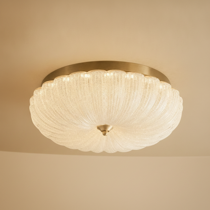 Plafonnier Salon - Cristal Crème Bauhaus