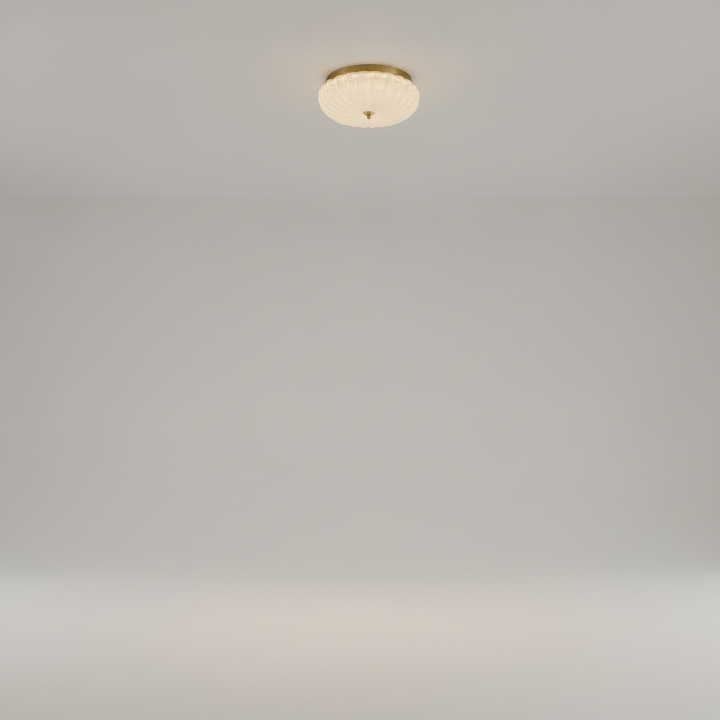 Plafonnier Salon - Cristal Crème Bauhaus