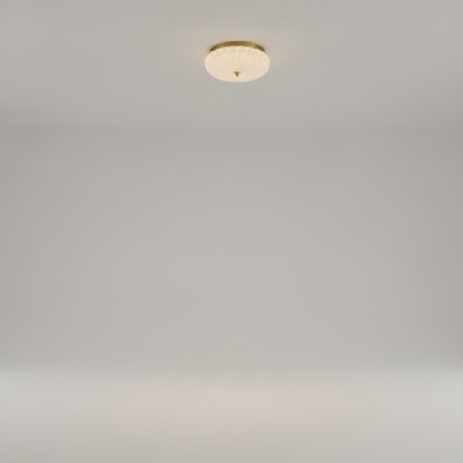 Plafonnier Salon - Cristal Crème Bauhaus