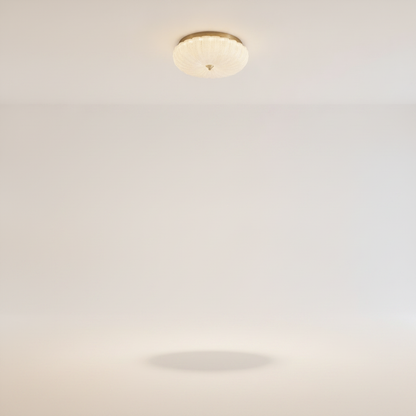 Plafonnier Salon - Cristal Crème Bauhaus