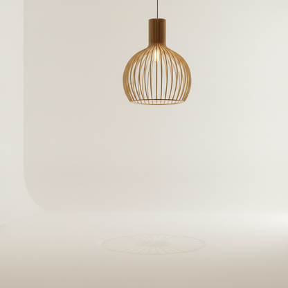 Suspension Bois - Charme Minimaliste