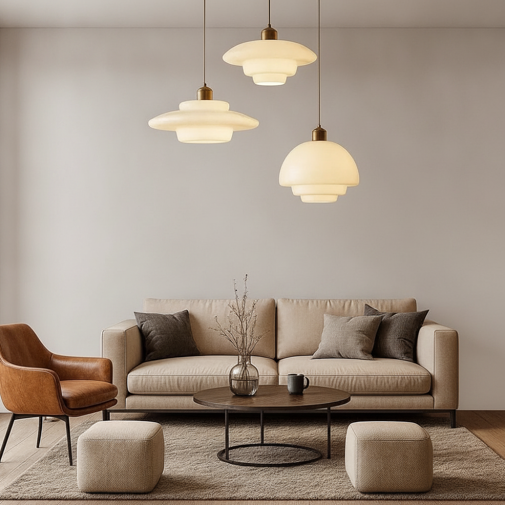 Suspension en Verre - Style Scandinave