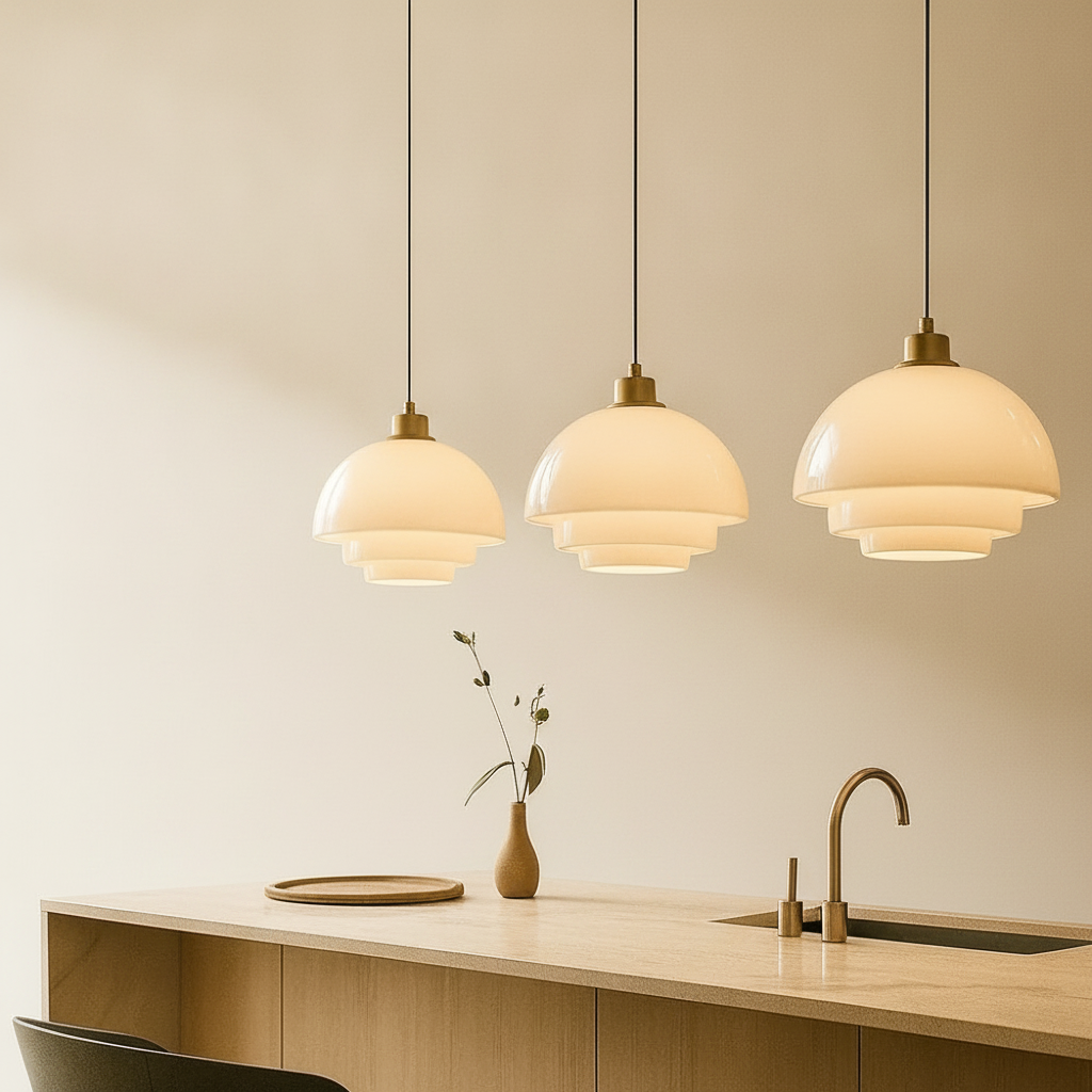 Suspension en Verre - Style Scandinave