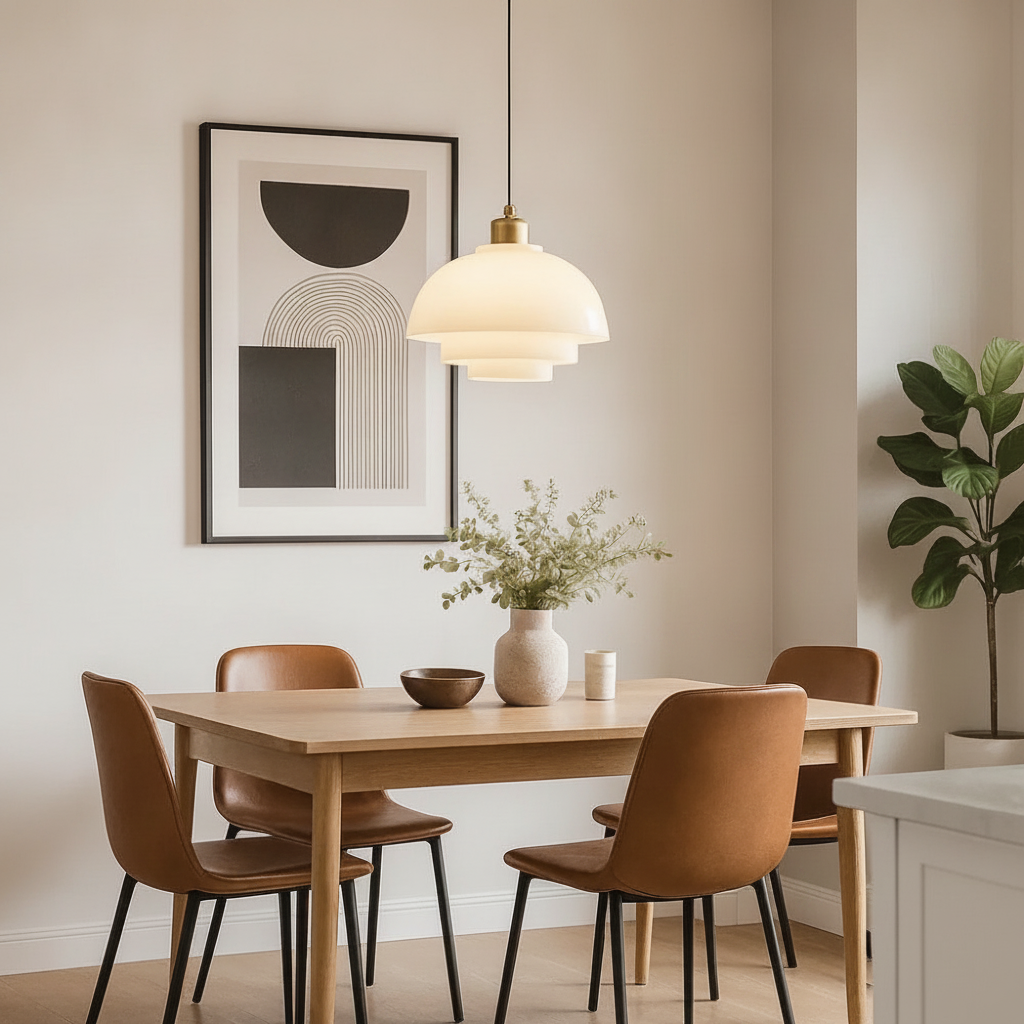Suspension en Verre - Style Scandinave