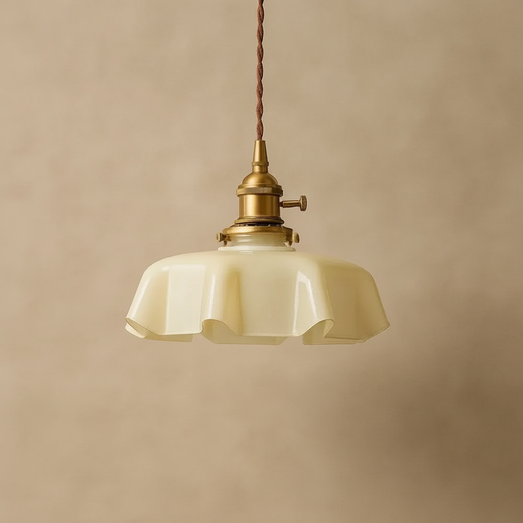 Suspension Laiton - Éclat Rétro