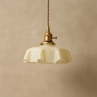 Suspension Laiton - Éclat Rétro