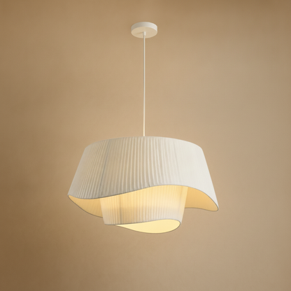 Suspension Lin - Voile Crème Nordique