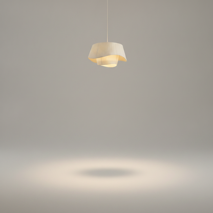Suspension Lin - Voile Crème Nordique