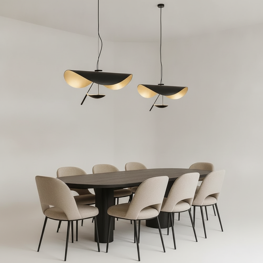Suspension Linéaire LED - Ligne Polie Minimaliste