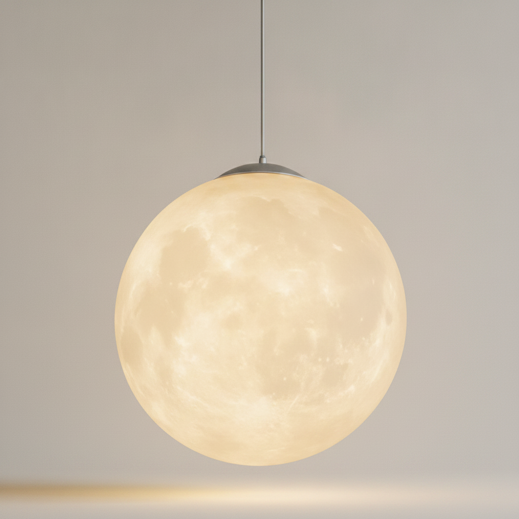 Suspension Luminaire Boule - Pleine Lune