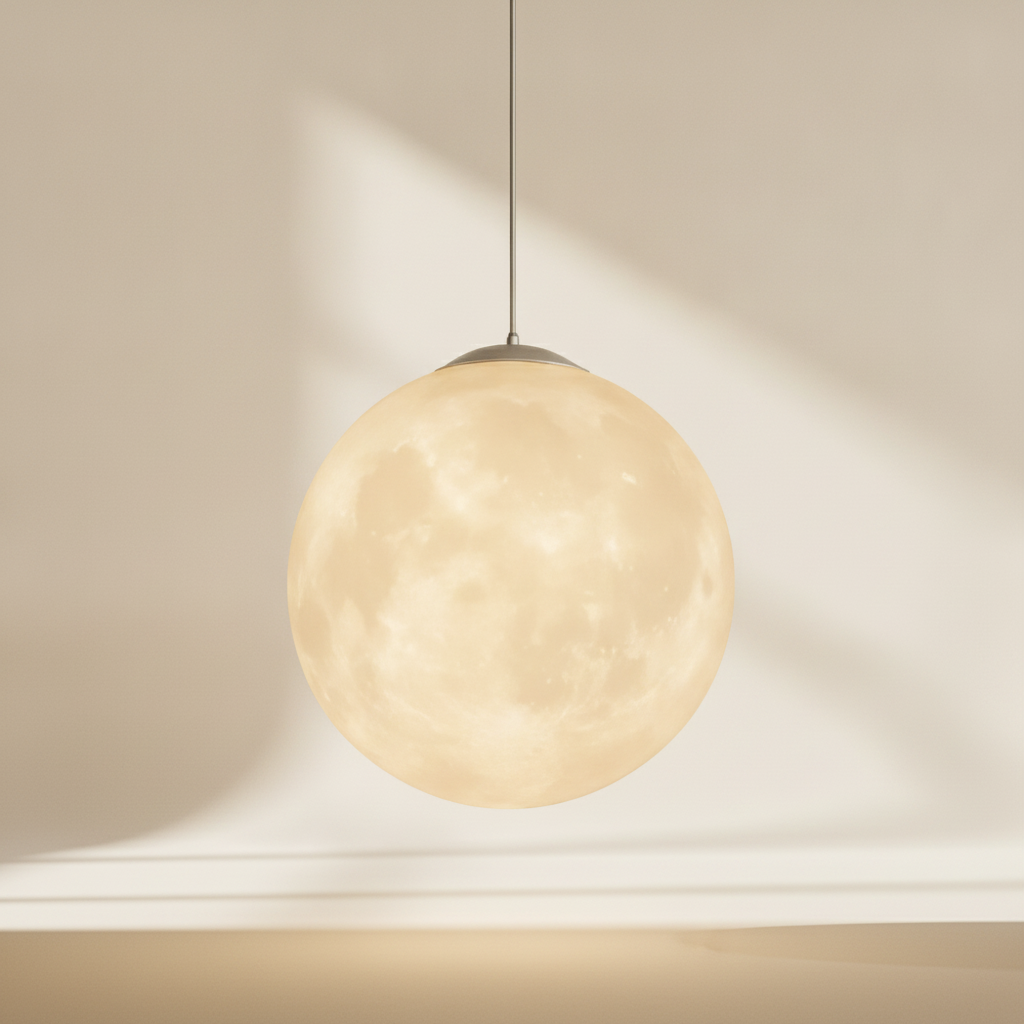 Suspension Luminaire Boule - Pleine Lune