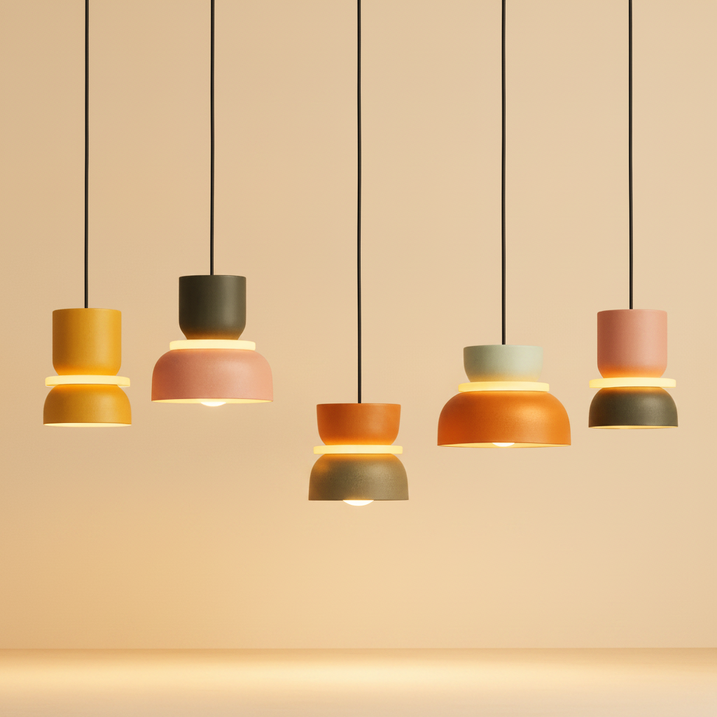 Suspension Luminaire Design - Harmonie Épurée