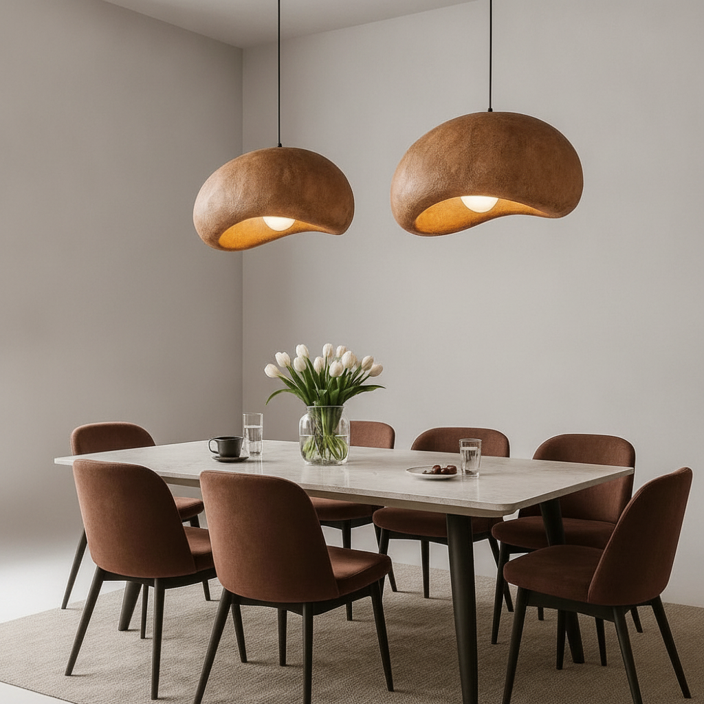 Suspension Luminaire Design - Nuage Japandi