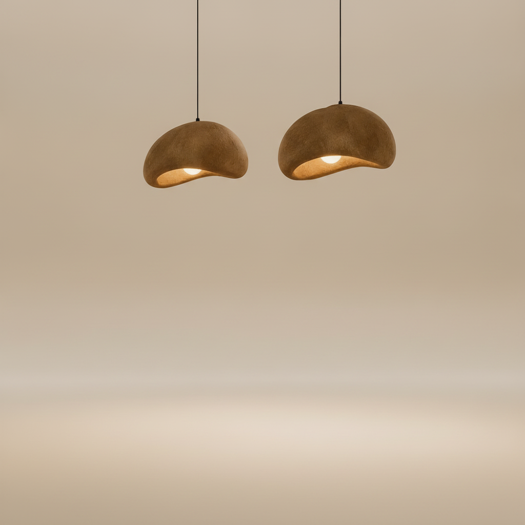 Suspension Luminaire Design - Nuage Japandi