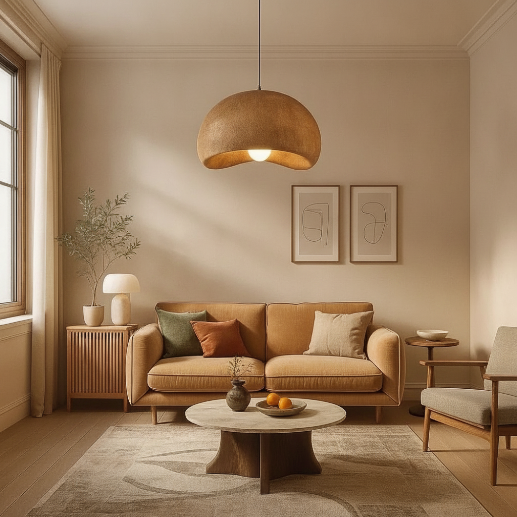 Suspension Luminaire Design - Nuage Japandi