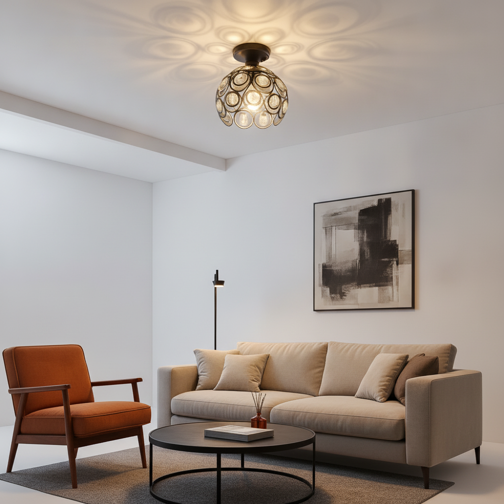 Suspension Luminaire en Verre - Design Raffiné
