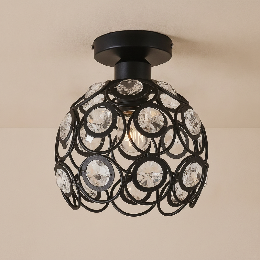 Suspension Luminaire en Verre - Design Raffiné