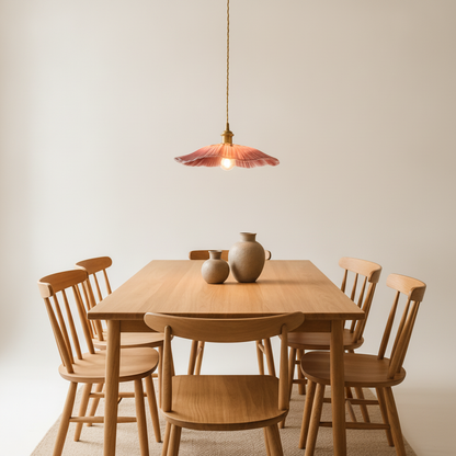 Suspension Luminaire en Verre - Éclat Floral