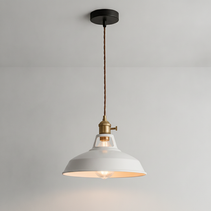 Suspension Luminaire Industriel - Éclat Rétro Pastel