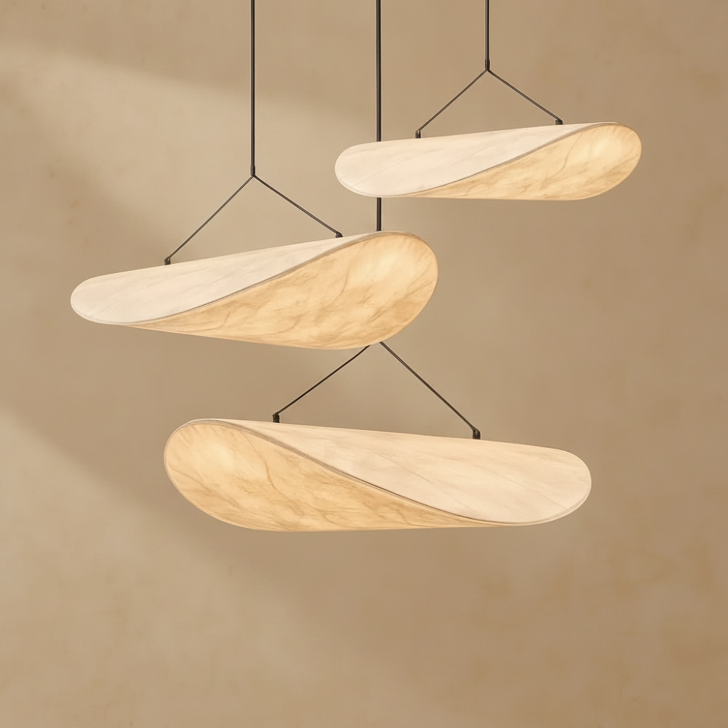 Suspension Luminaire Japandi - Sérénité Éclipsée