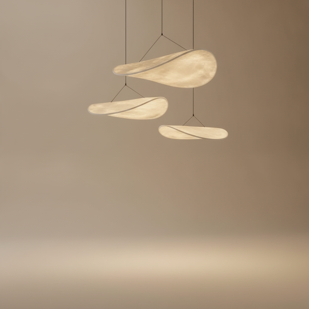 Suspension Luminaire Japandi - Sérénité Éclipsée