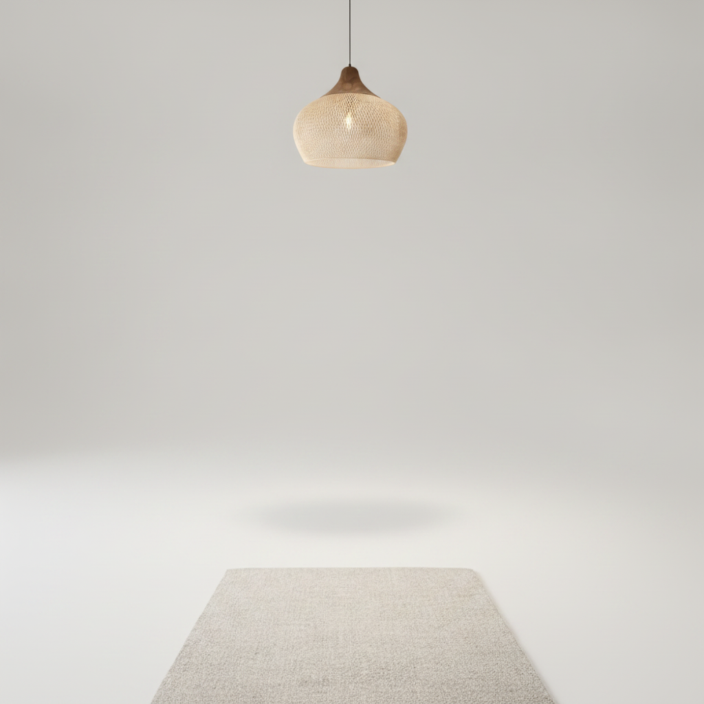 Suspension Luminaire Rotin - Halo Tressé Bohème