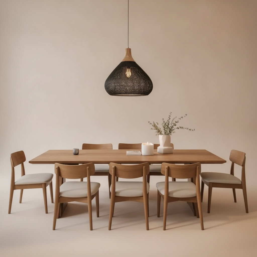 Suspension Luminaire Rotin - Halo Tressé Bohème