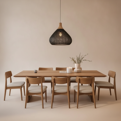 Suspension Luminaire Rotin - Halo Tressé Bohème