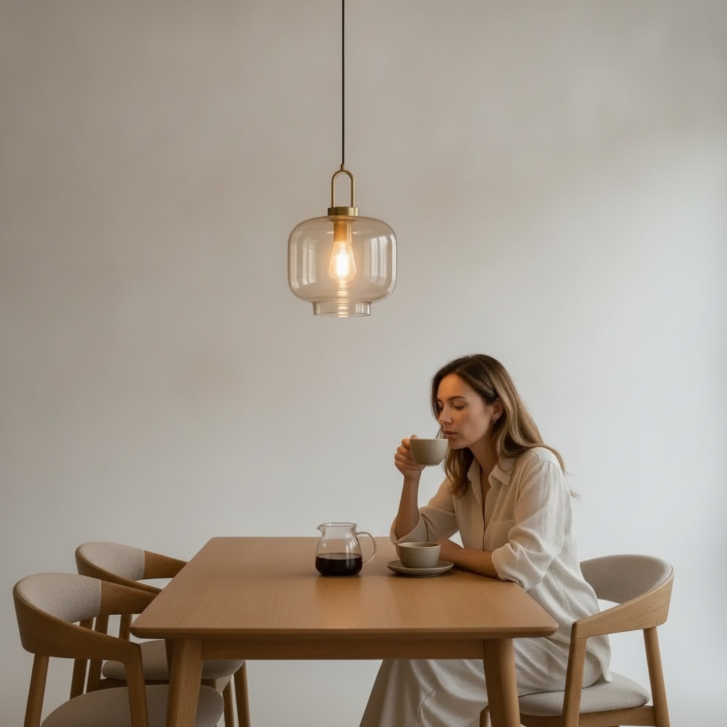 Suspension Luminaire Verre - Équilibre Moderne