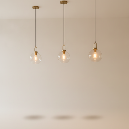 Suspension Luminaire Verre - Équilibre Moderne