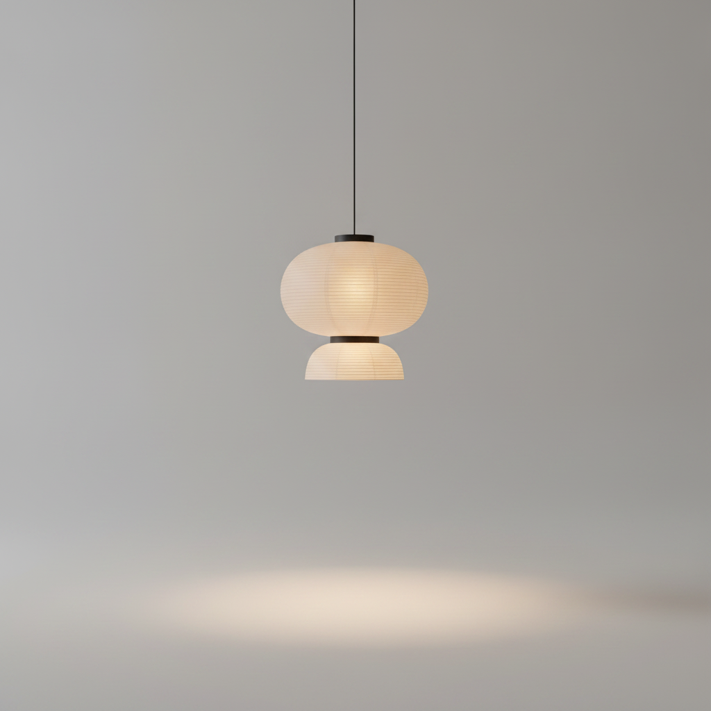 Suspension Papier de Riz - Équilibre Wabi Sabi