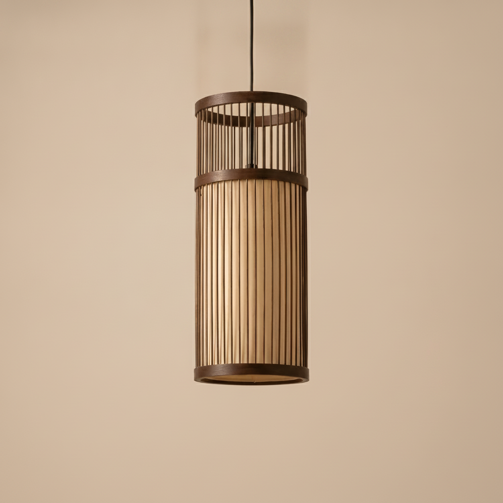 Suspension Rotin Tressé - Esprit Bohème