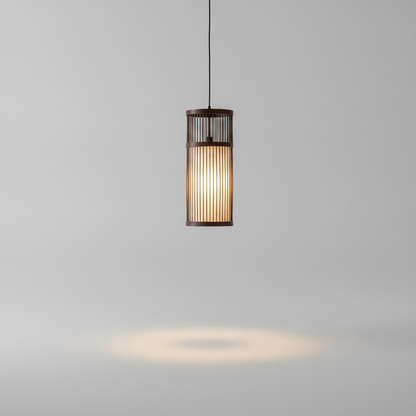 Suspension Rotin Tressé - Esprit Bohème