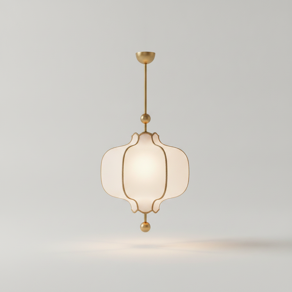 Suspension Vintage - Sphère Bois Patiné