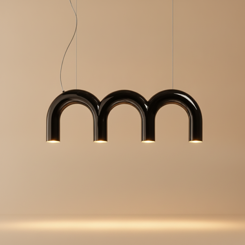 Suspensions LED - Arche Macaron Design
